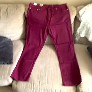 Maroon, 40x32 522 slim.